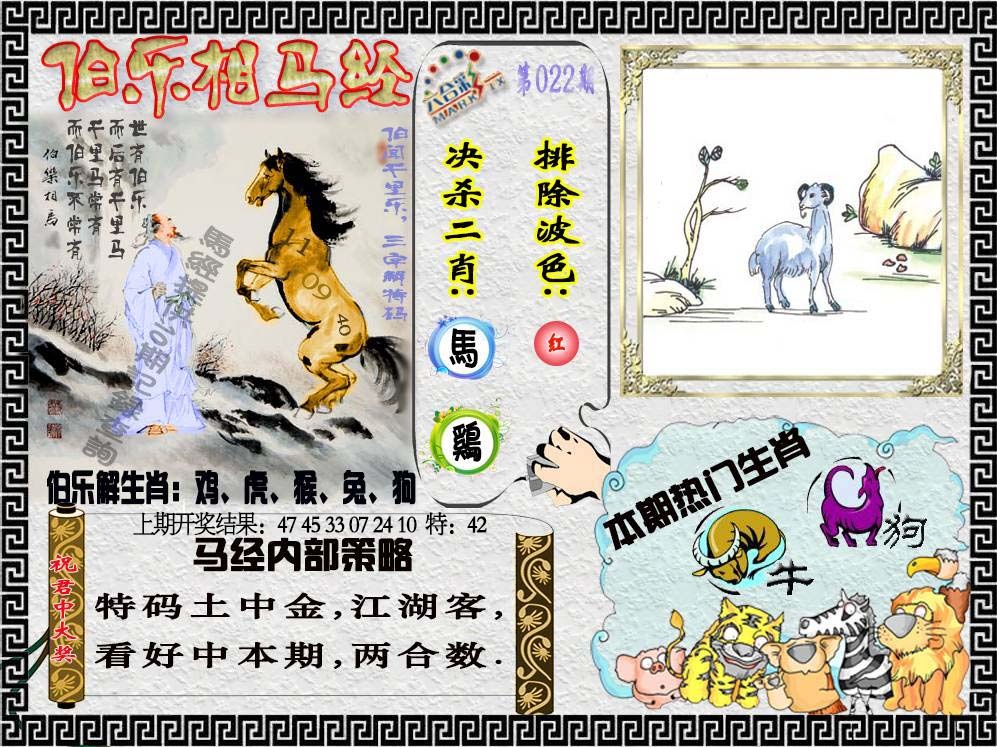 022期伯乐相马经[图]