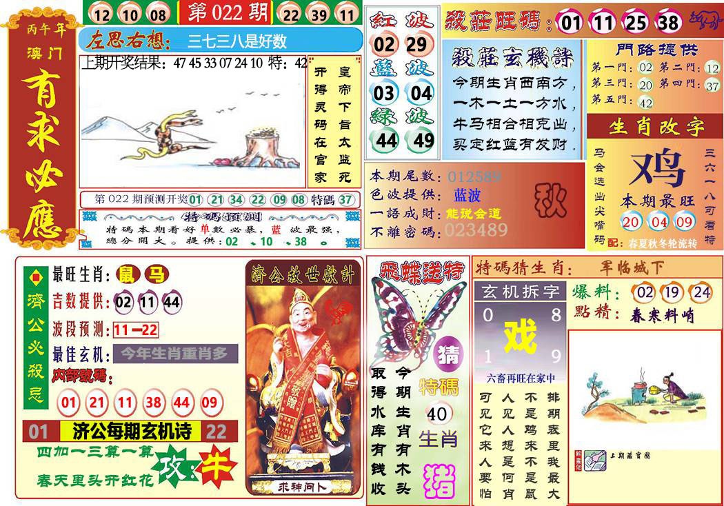 022期118有求必应[图]