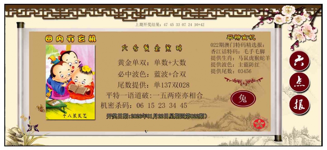 022期黄金策略[图]