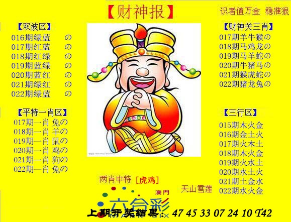 022期黄财神[图]