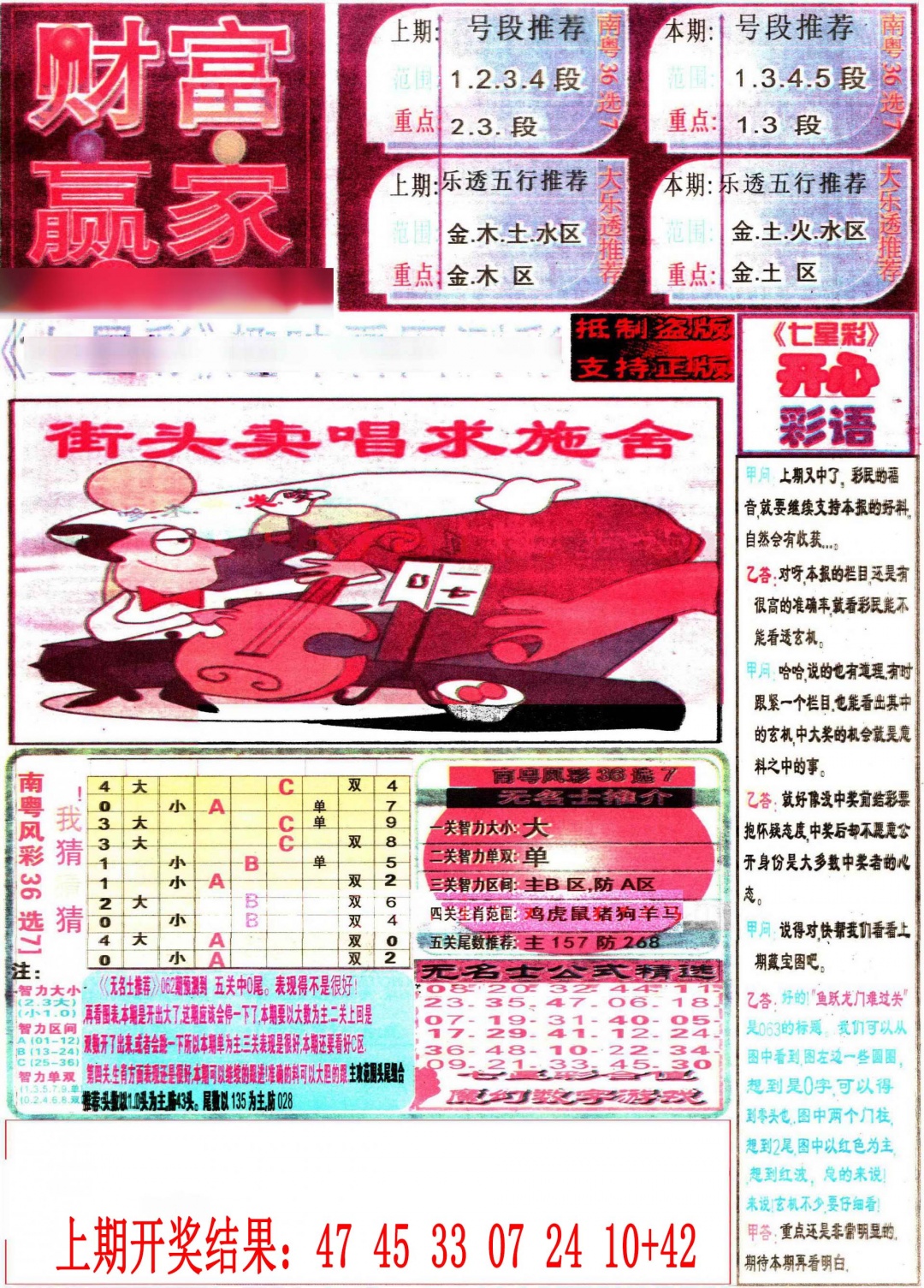 022期七星彩图(高清)[图]