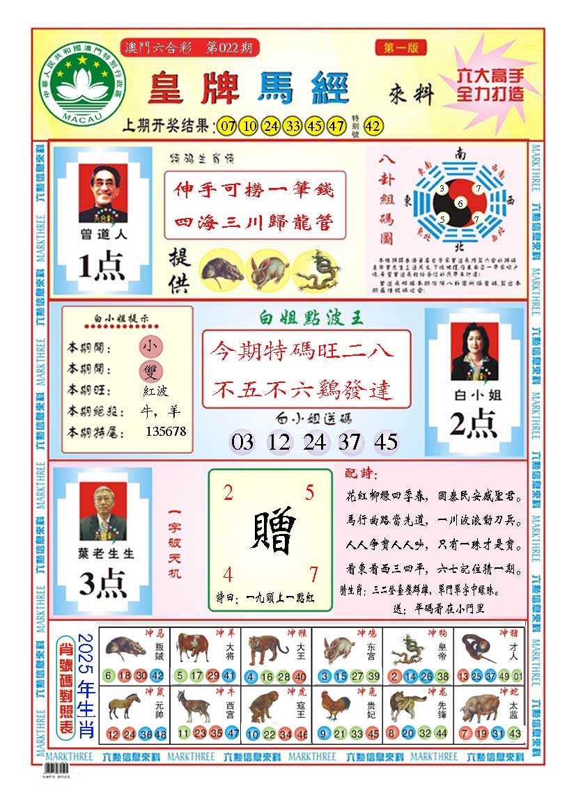 022期皇版马经A[图]