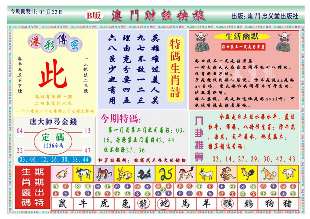 022期财经快报B[图]