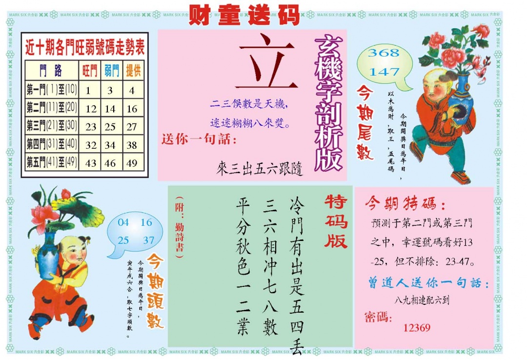 022期财童送宝B[图]