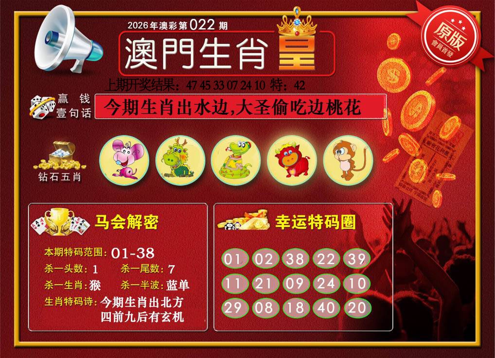 022期澳门生肖皇[图]
