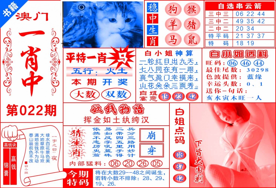 022期澳门锦囊宝典[图]