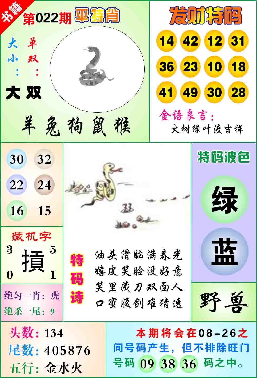 022期澳门天王宝典[图]