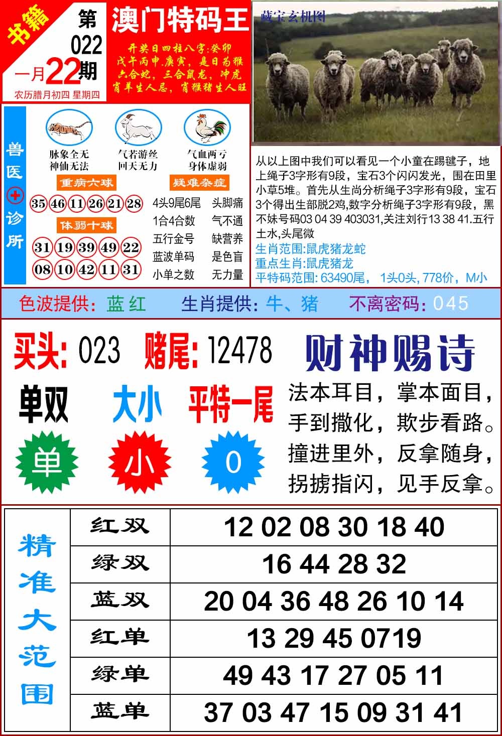 022期澳门特码帝[图]