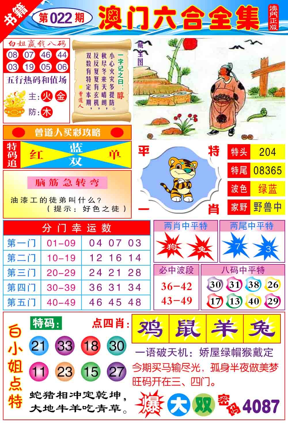 022期澳门全集六合[图]