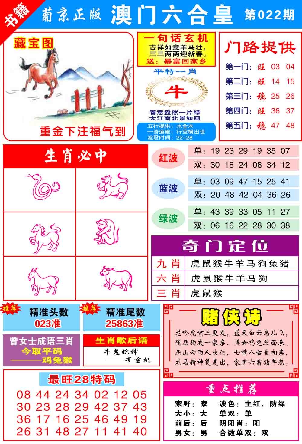 022期澳门六合皇心水[图]