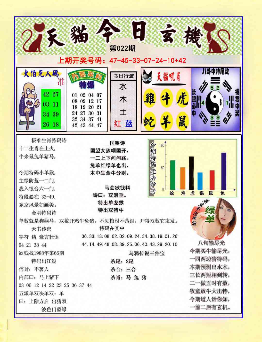 022期今日玄机图A[图]