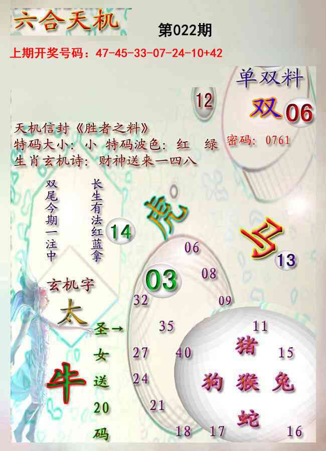 022期天机报[图]