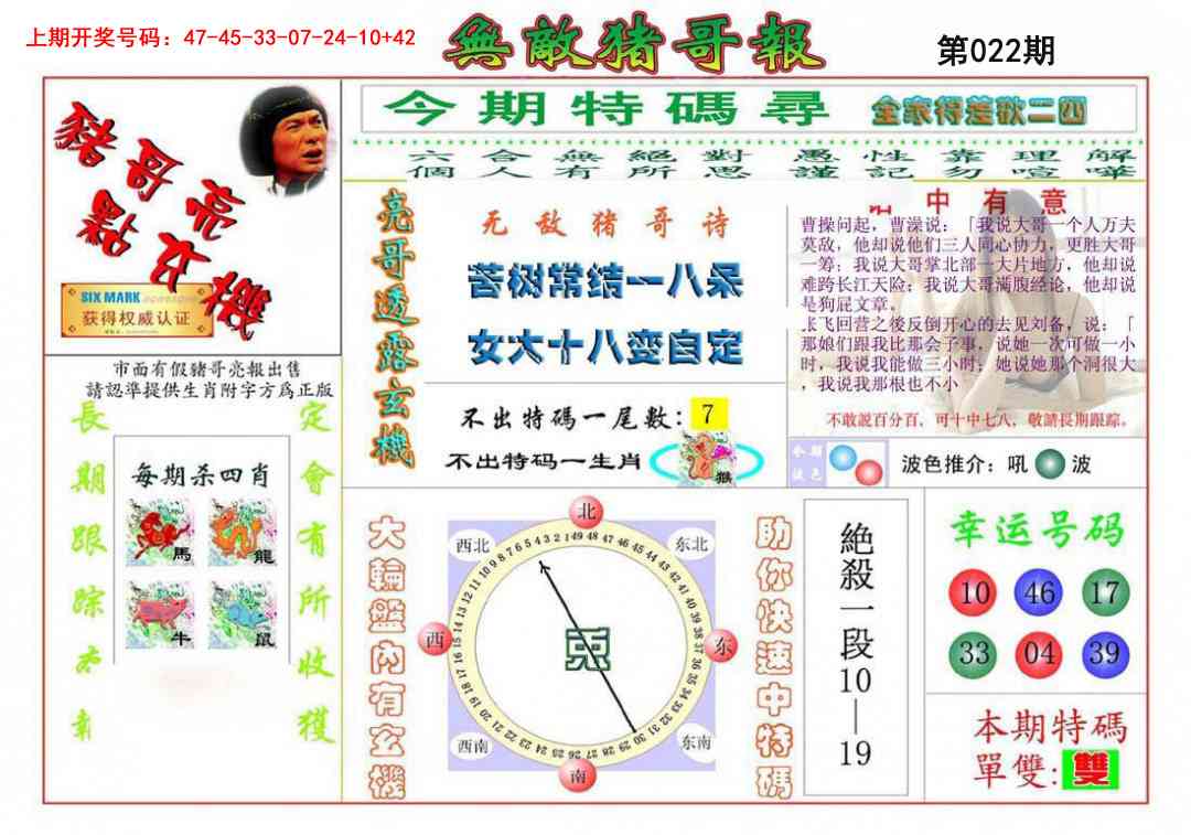 022期无敌猪哥[图]