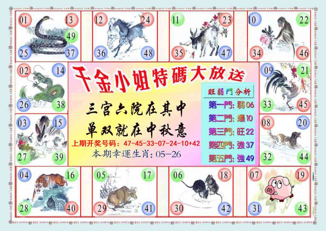 022期千金小姐B版[图]