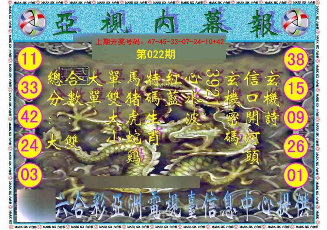 022期亚视内幕报[图]