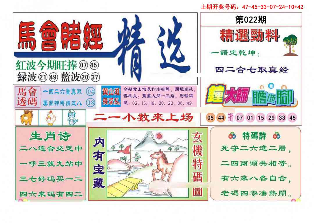 022期赌经精选[图]