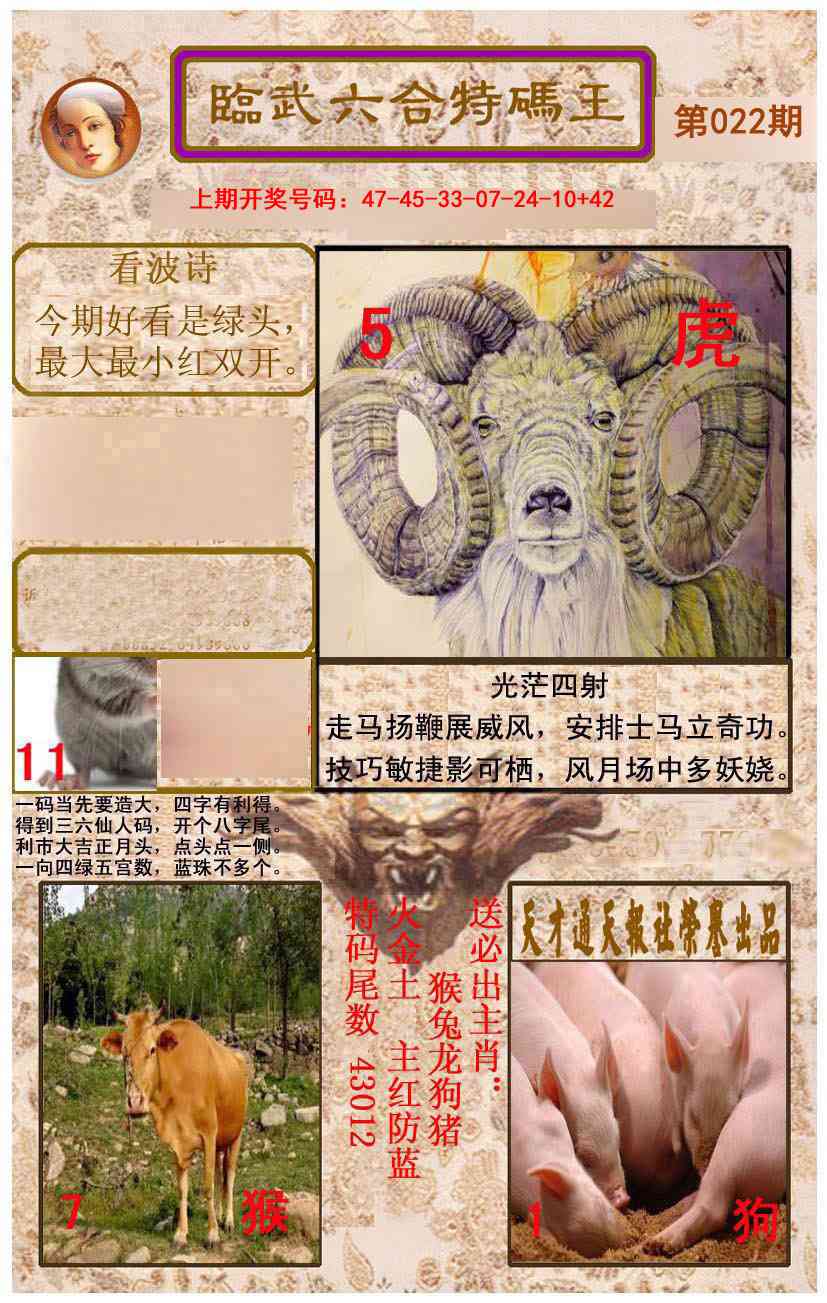 022期临武六合特码王[图]