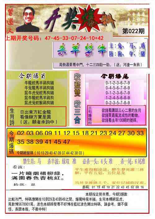 022期开奖爆料(新图推荐)[图]