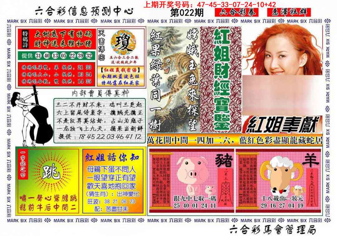 022期红姐财经宝鉴[图]