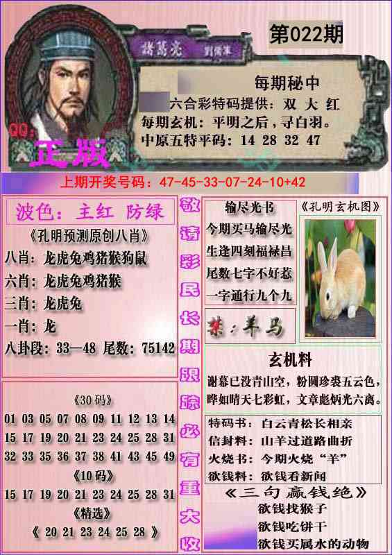 022期一代孔明报[图]