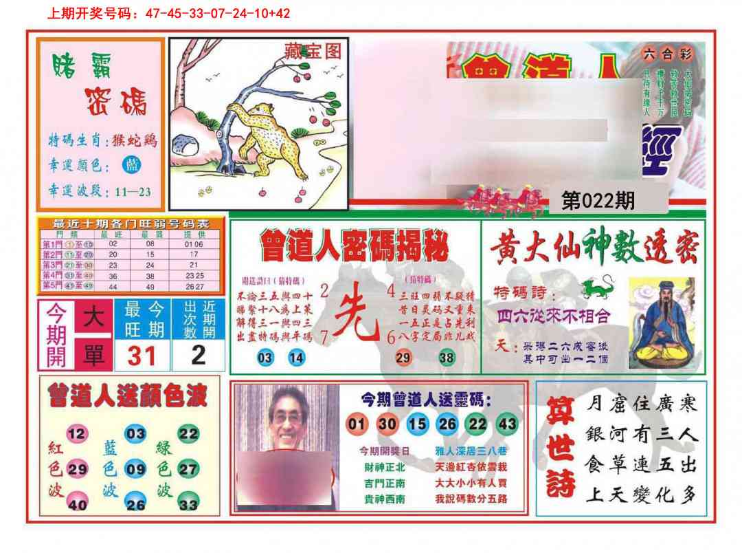 022期赢钱一经[图]