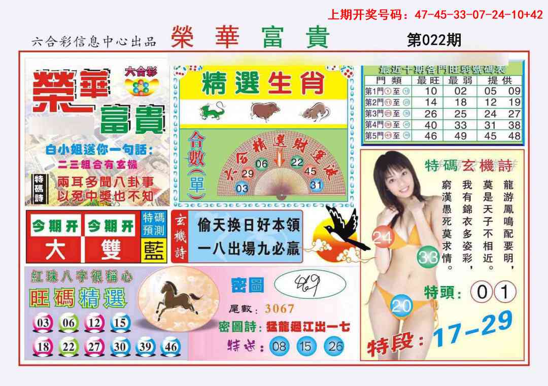 022期荣华富贵[图]