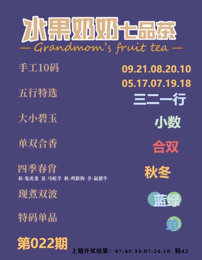 022期七品茶[图]